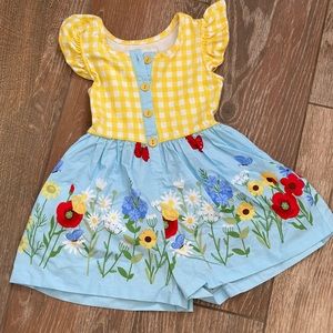 Eleanor Rose Romper Size 3-4T